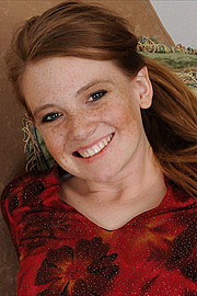 Freckled Face Redhead Tabitha