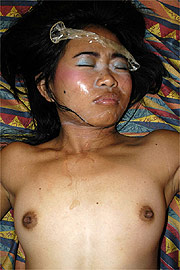 Thai Hooker Gets Facial