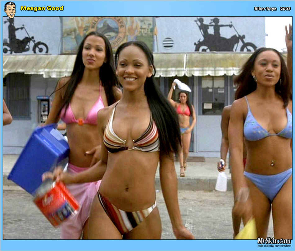 Meagan Good Looking Hot In Her Bikini